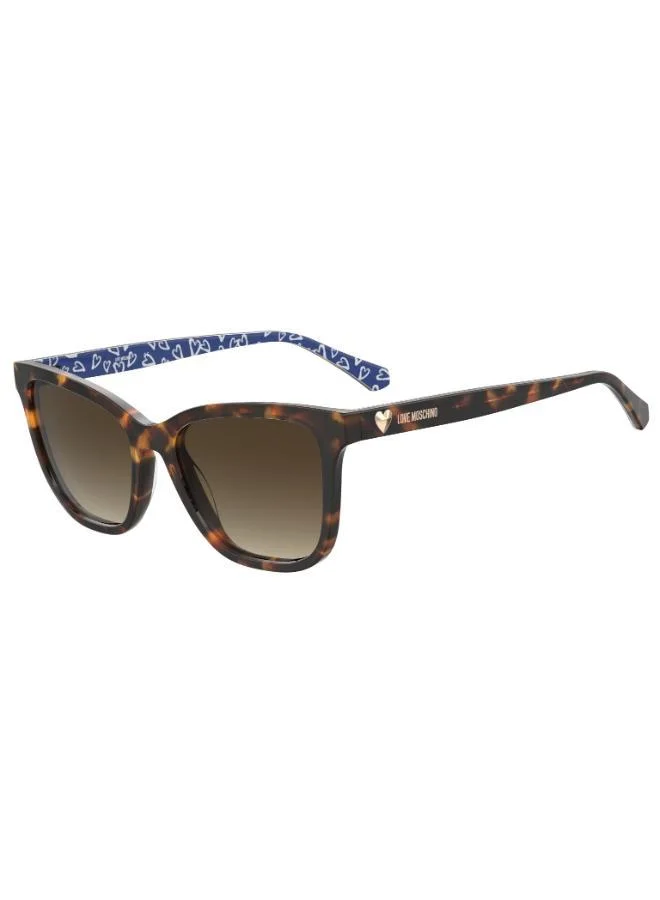 Rectangular Moschino Love Sunglasses Frames
